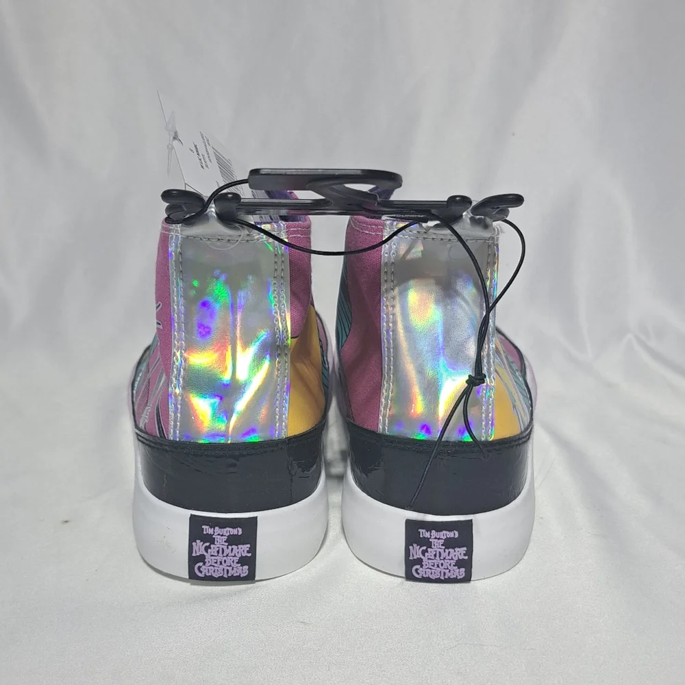 Ground Up Womens Sz 8 Disney Nightmare Before Christmas High Top Lace Up Sneaker